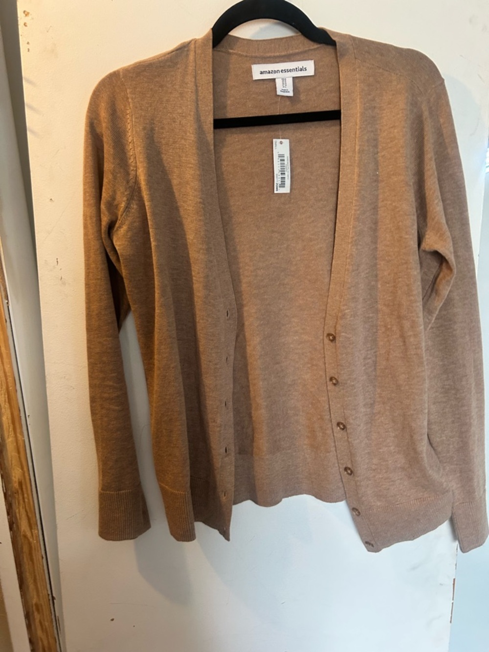 Amazon Tan Cardigan, Size small - Picture 3 of 12